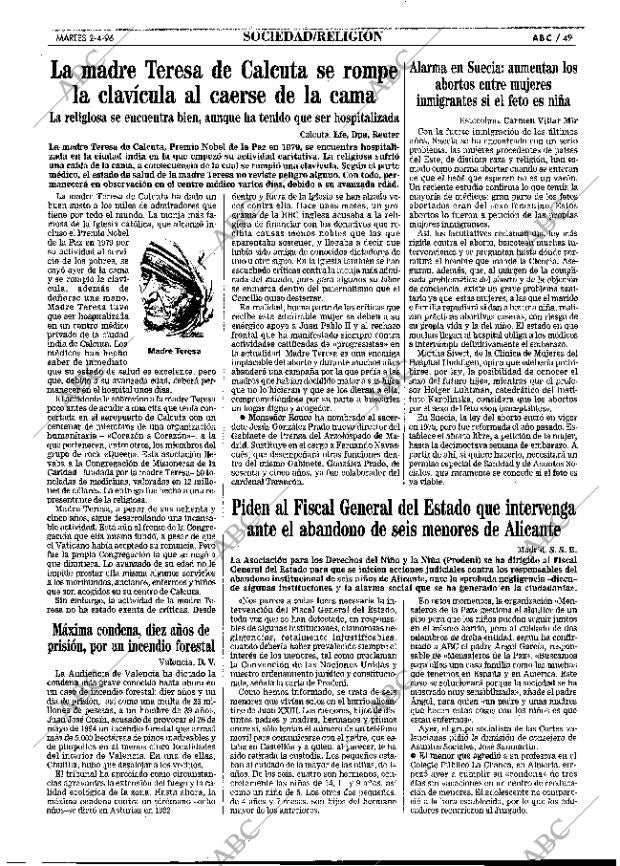 ABC MADRID 02-04-1996 página 49