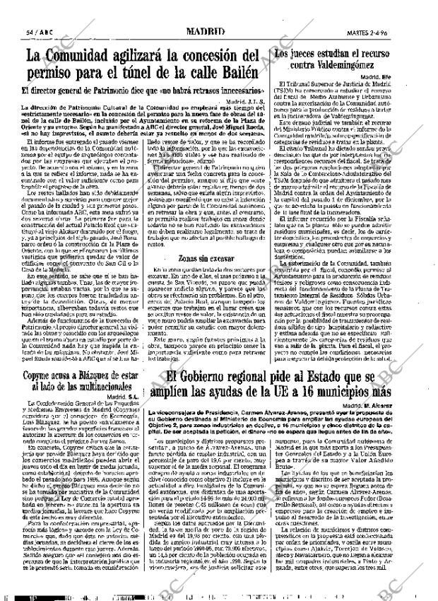ABC MADRID 02-04-1996 página 54