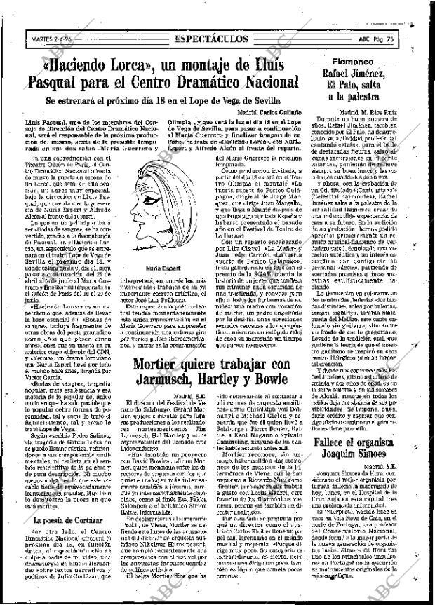 ABC MADRID 02-04-1996 página 75