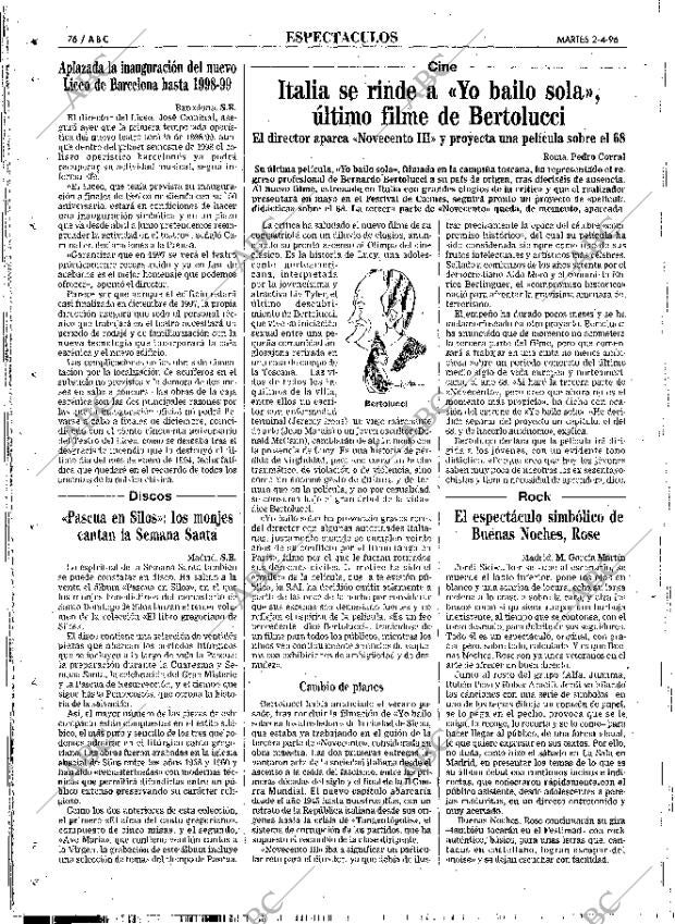 ABC MADRID 02-04-1996 página 76