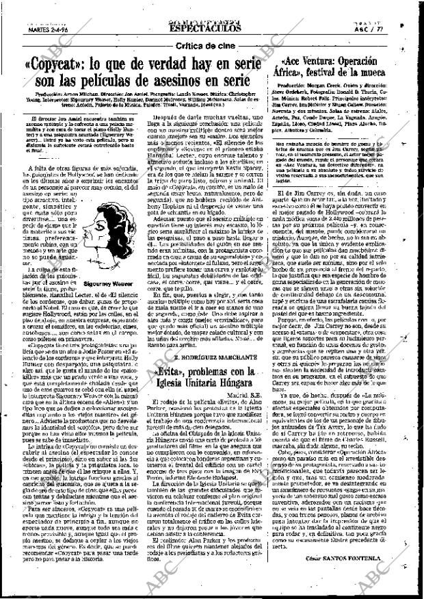 ABC MADRID 02-04-1996 página 77