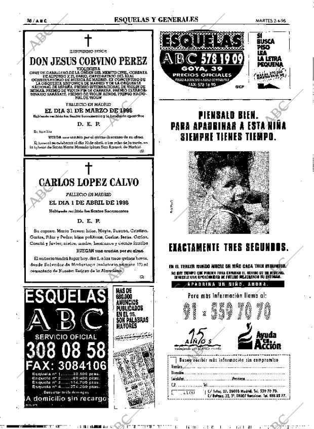 ABC MADRID 02-04-1996 página 86