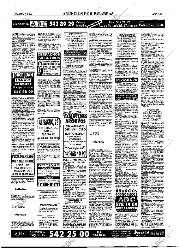 ABC MADRID 02-04-1996 página 89