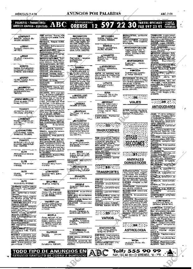ABC MADRID 03-04-1996 página 101
