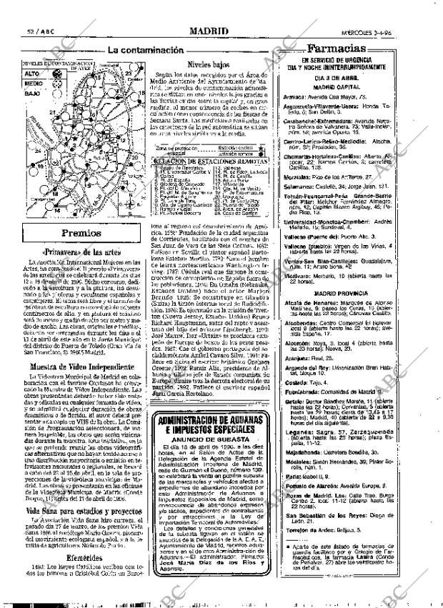 ABC MADRID 03-04-1996 página 52