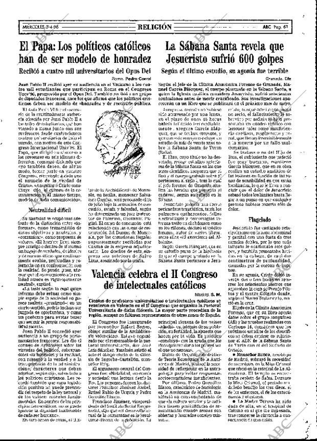ABC MADRID 03-04-1996 página 61