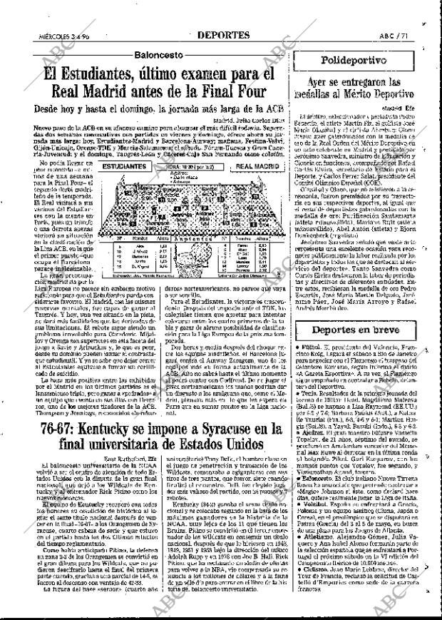 ABC MADRID 03-04-1996 página 71