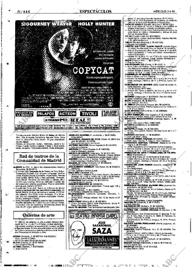 ABC MADRID 03-04-1996 página 82
