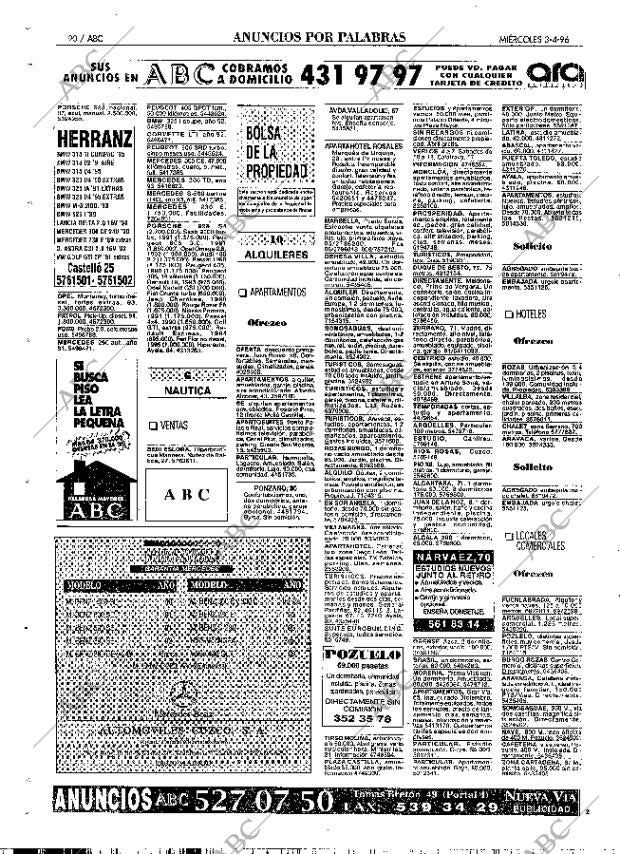 ABC MADRID 03-04-1996 página 90