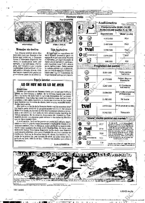 ABC MADRID 04-04-1996 página 100