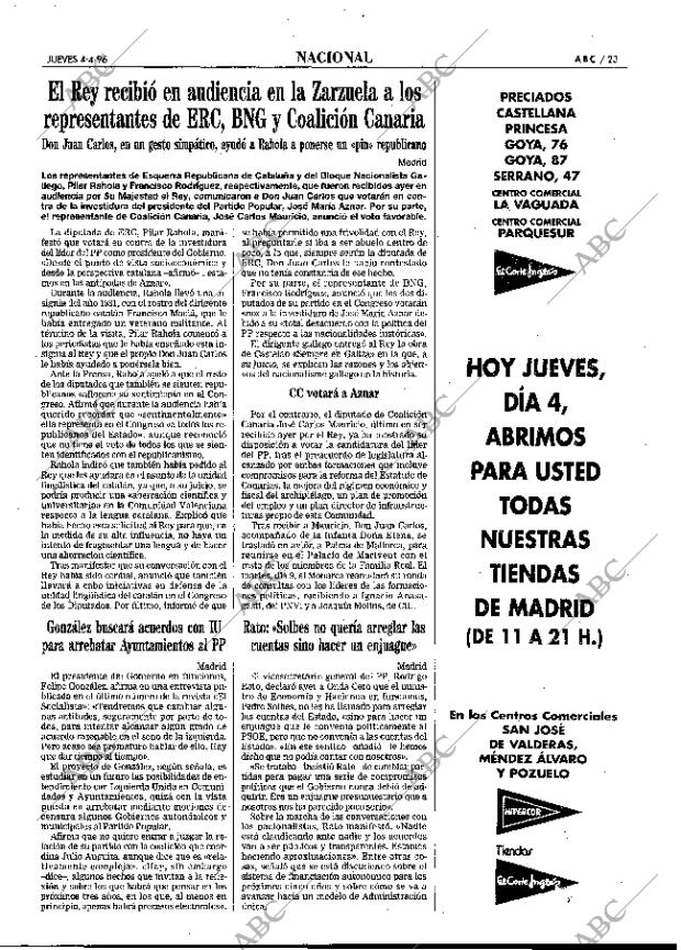 ABC MADRID 04-04-1996 página 23