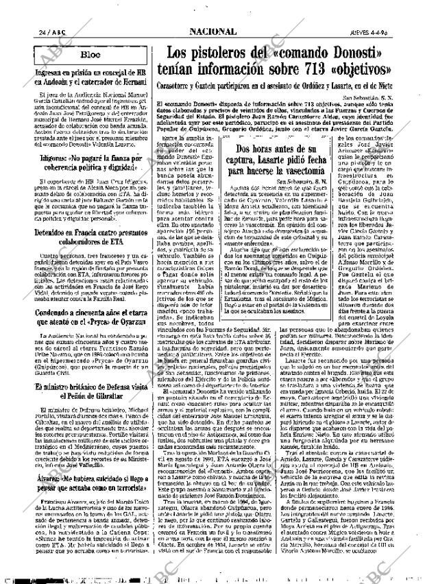 ABC MADRID 04-04-1996 página 24