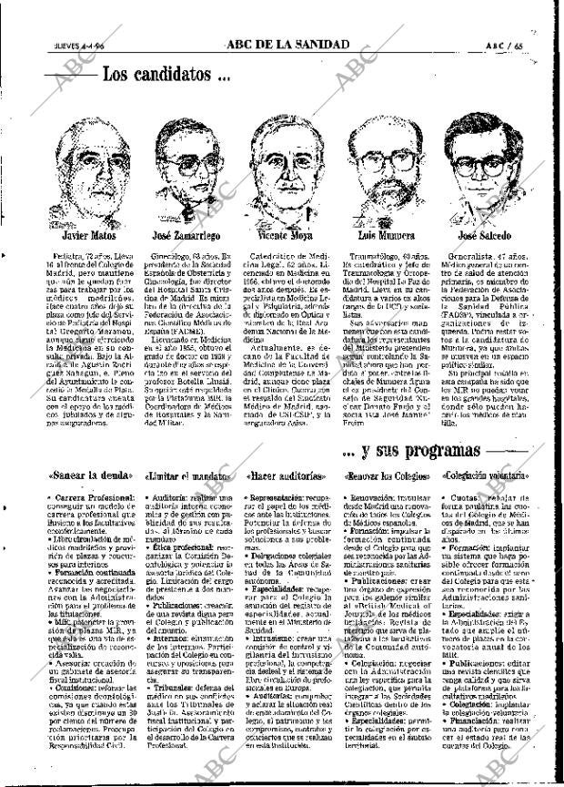 ABC MADRID 04-04-1996 página 65