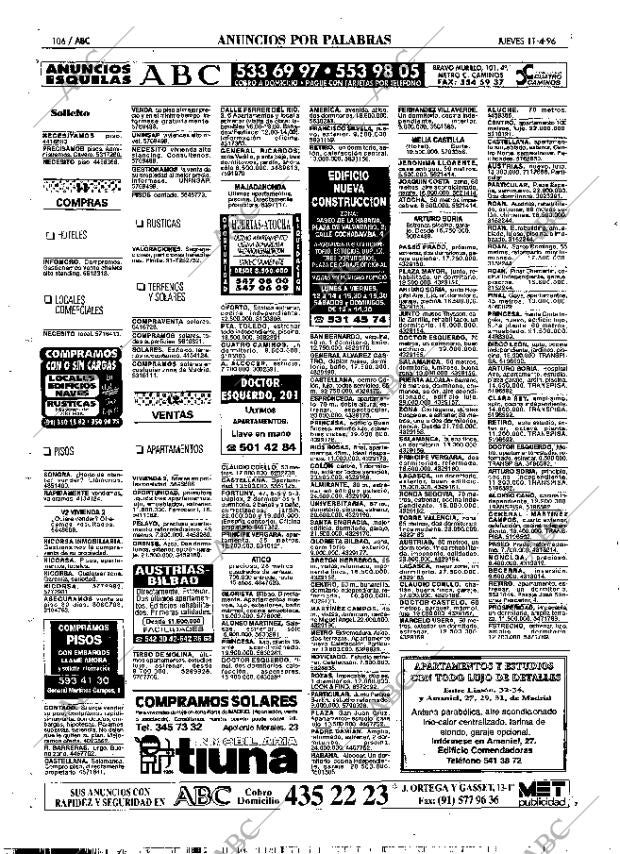 ABC MADRID 11-04-1996 página 106