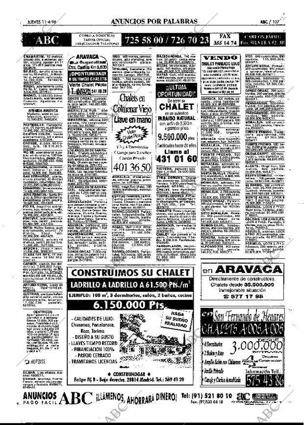 ABC MADRID 11-04-1996 página 107