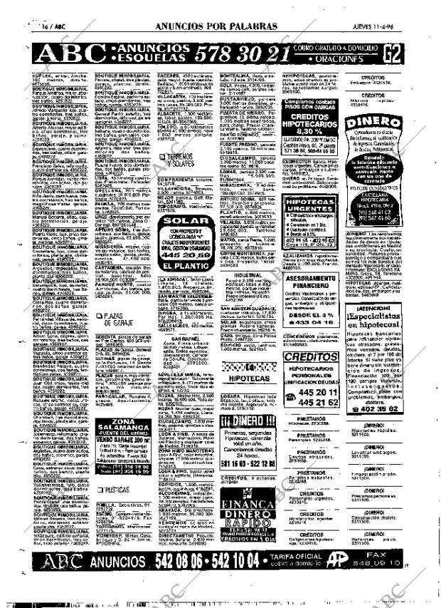 ABC MADRID 11-04-1996 página 116