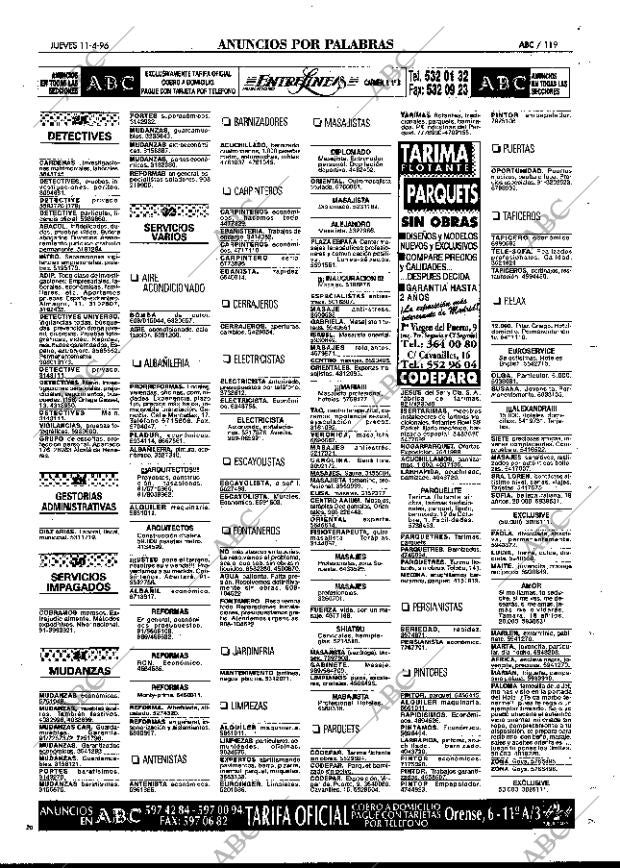 ABC MADRID 11-04-1996 página 119