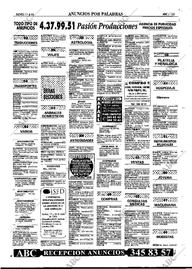 ABC MADRID 11-04-1996 página 123