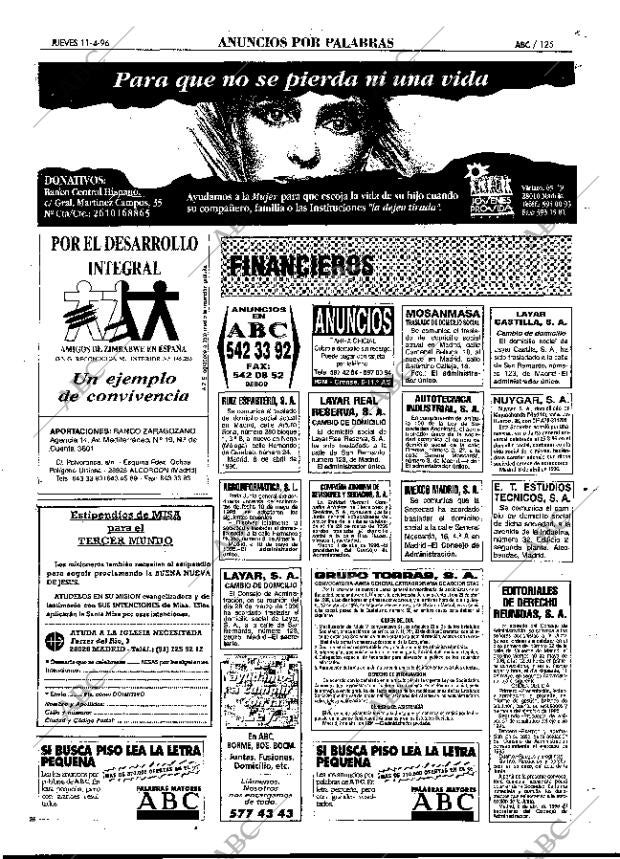 ABC MADRID 11-04-1996 página 125