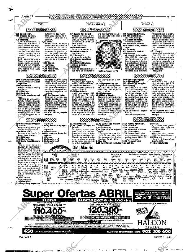 ABC MADRID 11-04-1996 página 134