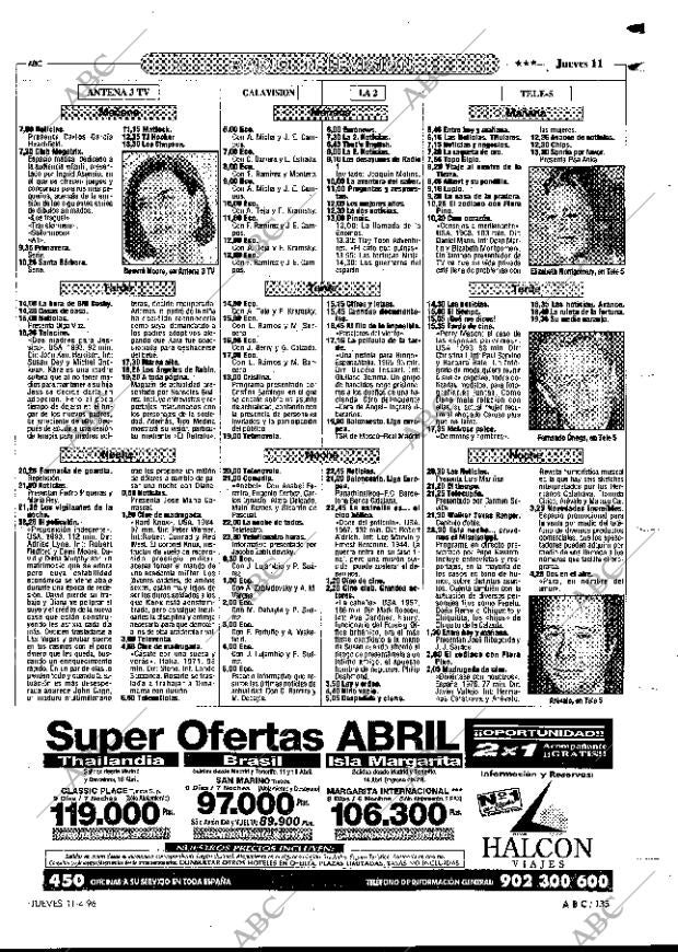 ABC MADRID 11-04-1996 página 135