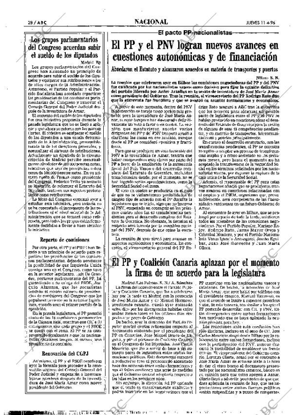 ABC MADRID 11-04-1996 página 28