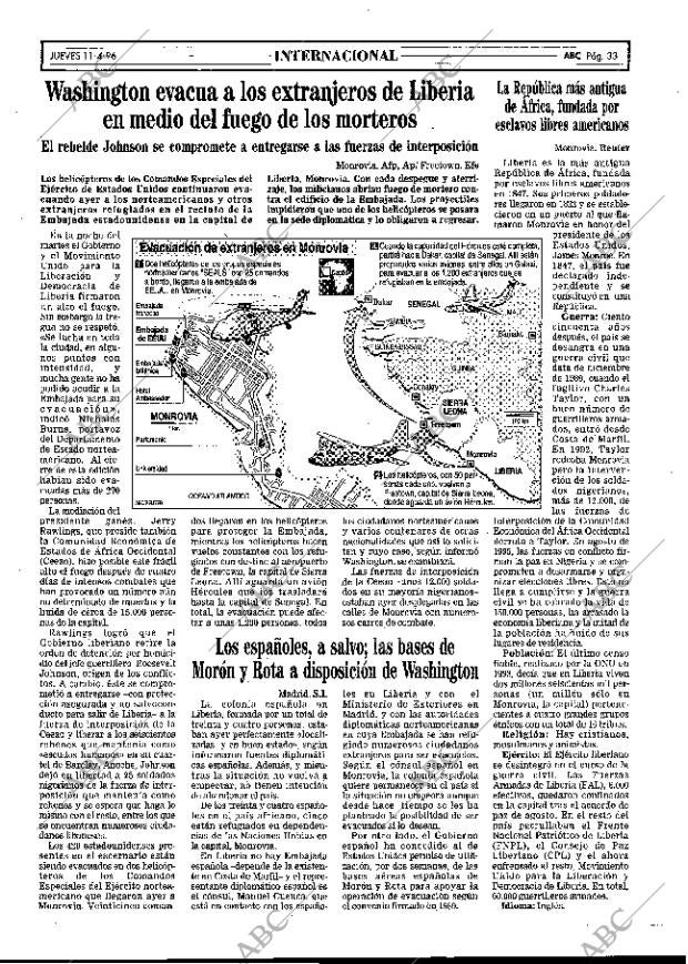 ABC MADRID 11-04-1996 página 33