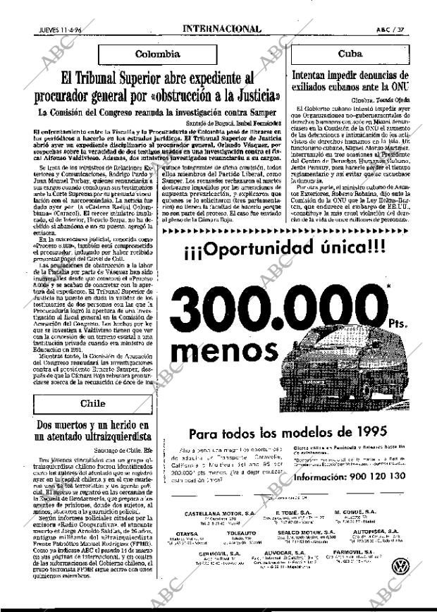 ABC MADRID 11-04-1996 página 37