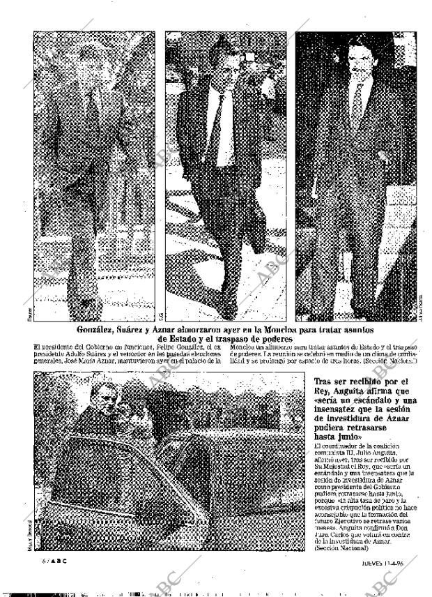 ABC MADRID 11-04-1996 página 6