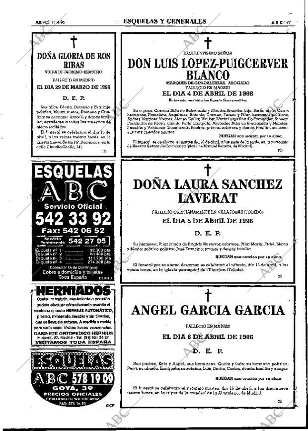 ABC MADRID 11-04-1996 página 97