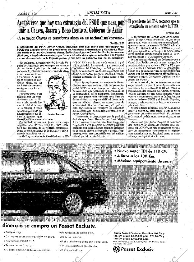 ABC SEVILLA 11-04-1996 página 39