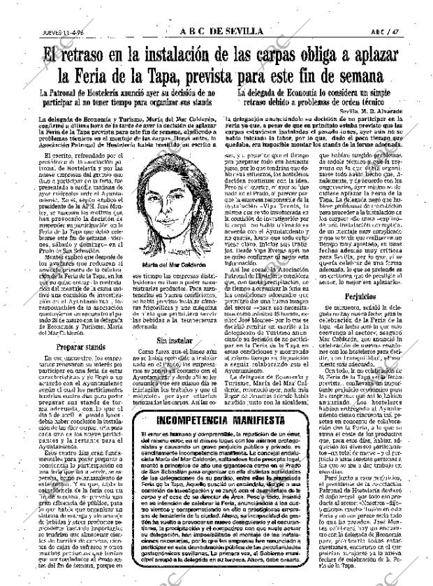 ABC SEVILLA 11-04-1996 página 47