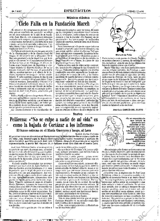 ABC MADRID 12-04-1996 página 84