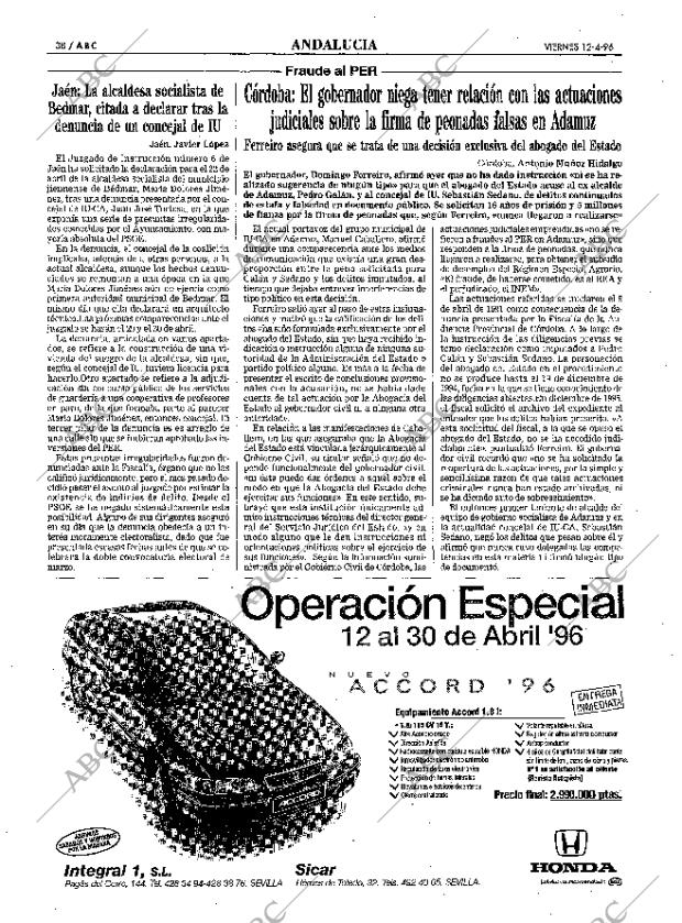 ABC SEVILLA 12-04-1996 página 38