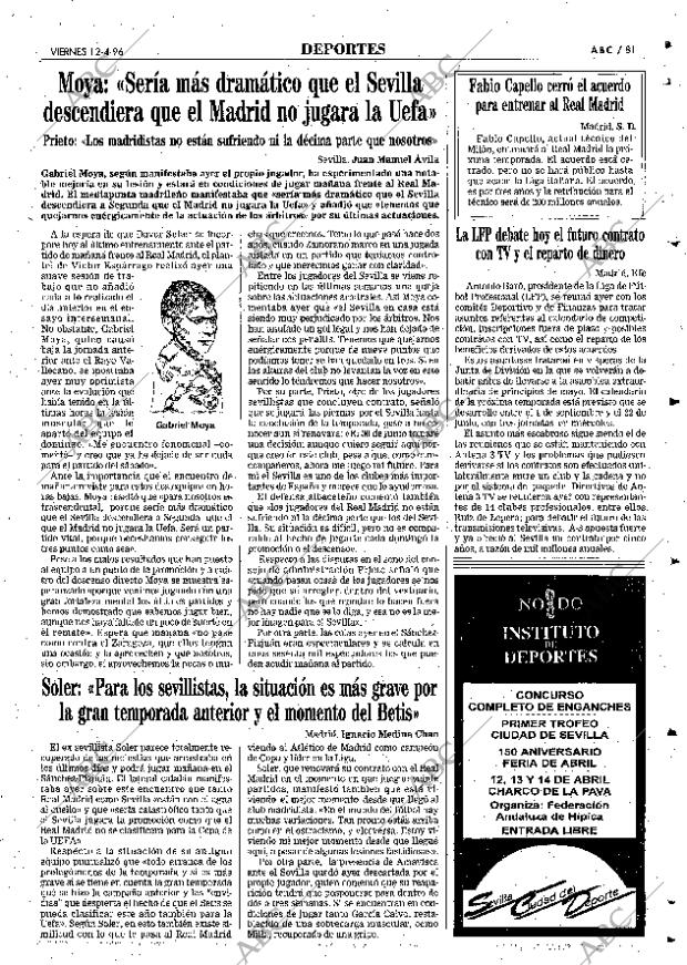 ABC SEVILLA 12-04-1996 página 81