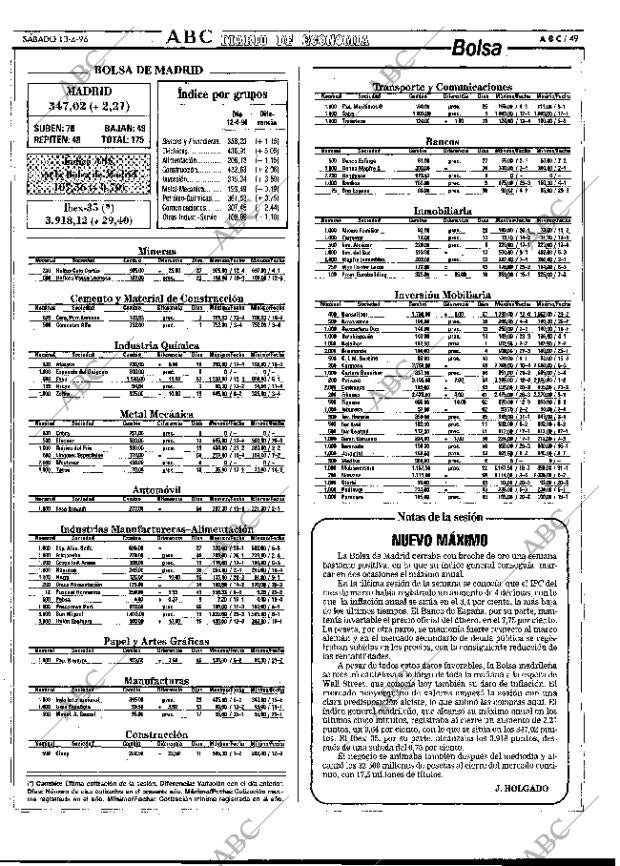 ABC MADRID 13-04-1996 página 49