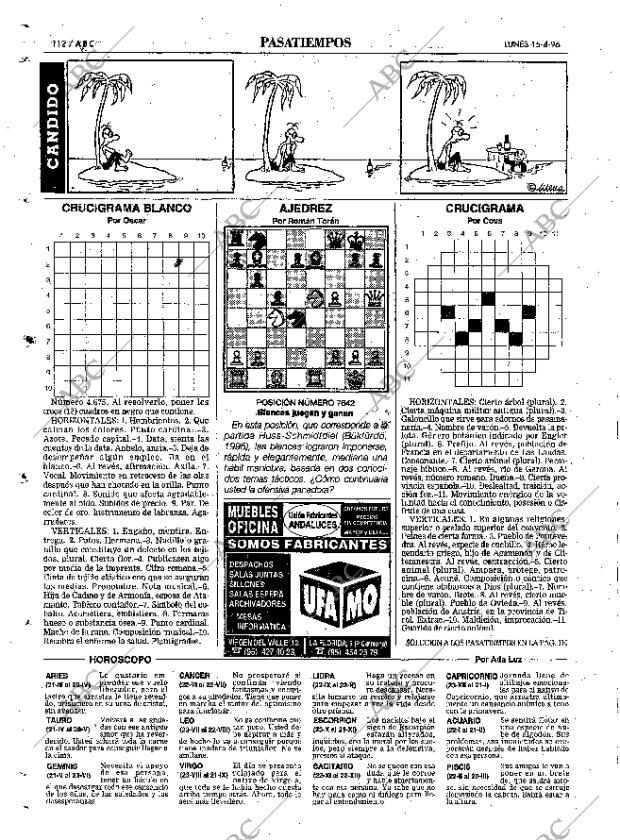 ABC SEVILLA 15-04-1996 página 112