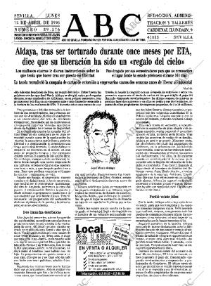 ABC SEVILLA 15-04-1996 página 17