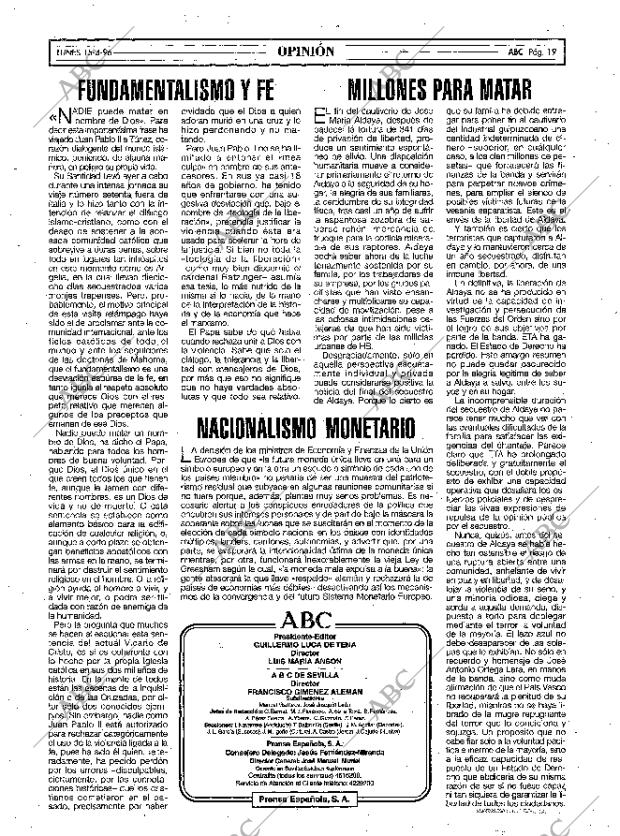 ABC SEVILLA 15-04-1996 página 19