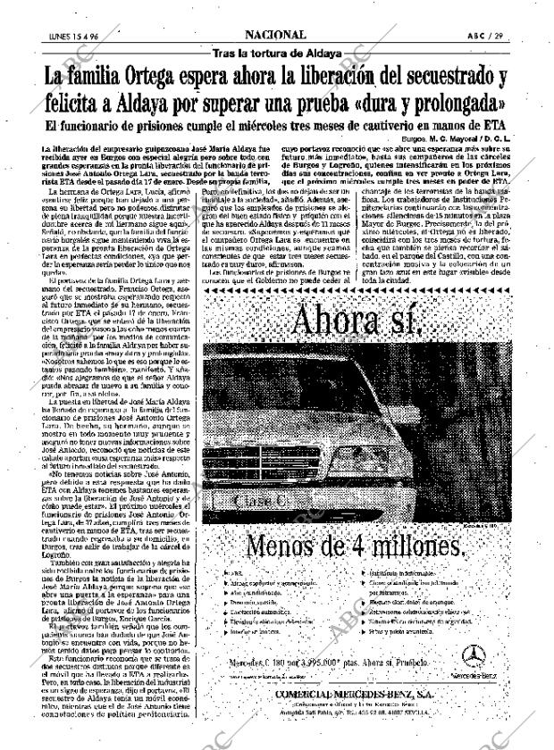 ABC SEVILLA 15-04-1996 página 29