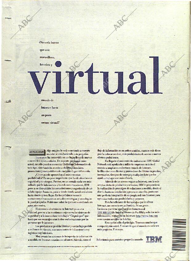 ABC MADRID 17-04-1996 página 128