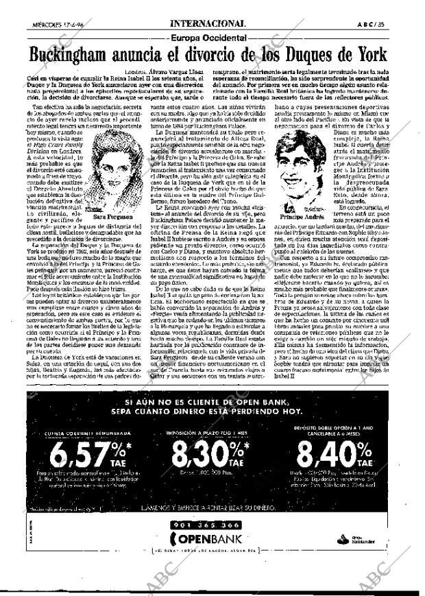 ABC MADRID 17-04-1996 página 35