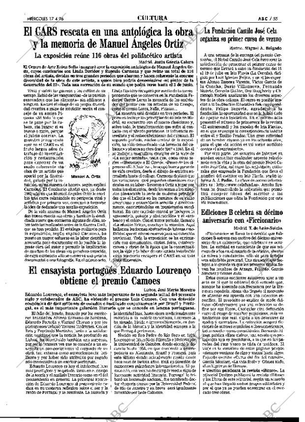 ABC MADRID 17-04-1996 página 55