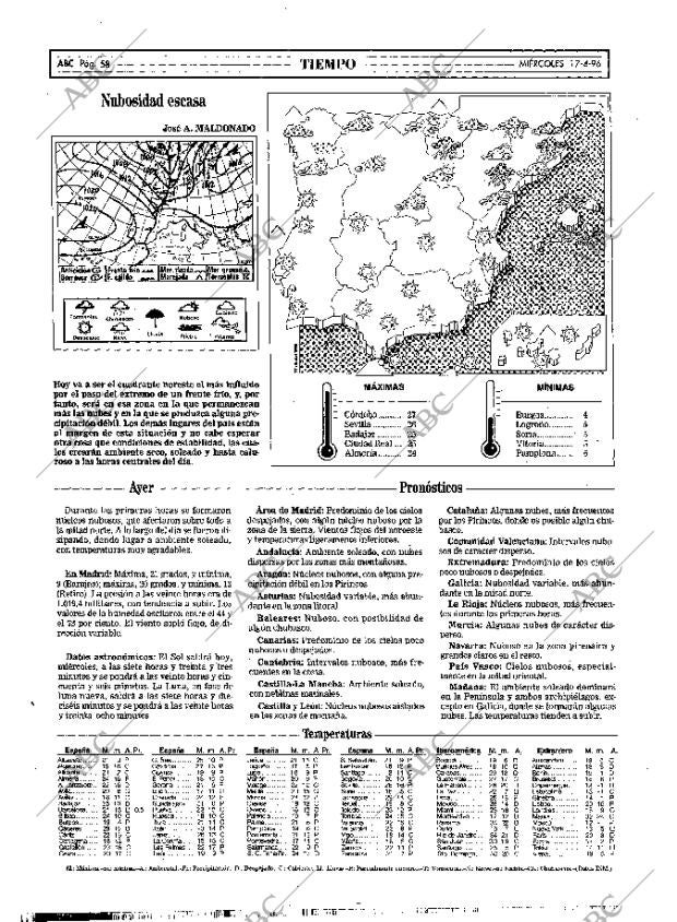 ABC MADRID 17-04-1996 página 58