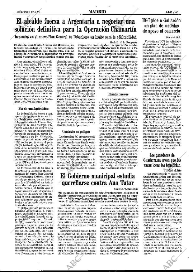 ABC MADRID 17-04-1996 página 63