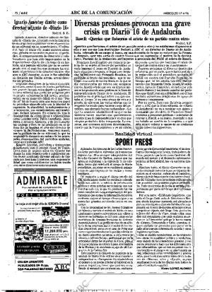 ABC MADRID 17-04-1996 página 72