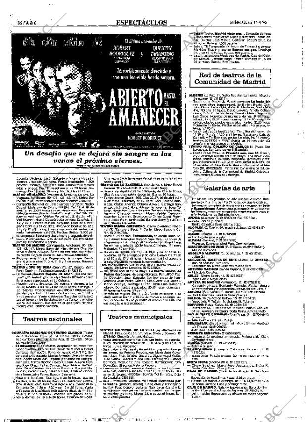 ABC MADRID 17-04-1996 página 86