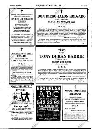 ABC MADRID 17-04-1996 página 91