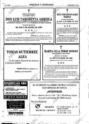 ABC MADRID 17-04-1996 página 92