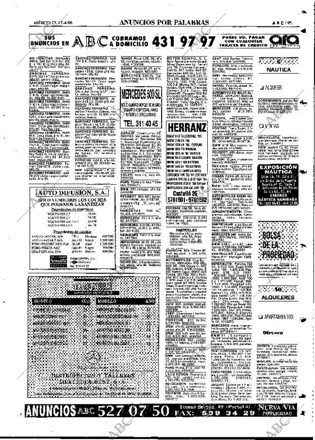 ABC MADRID 17-04-1996 página 95